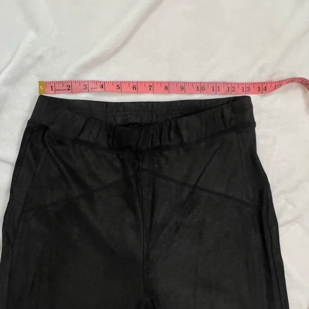 Black Free People Faux Leather Leggings